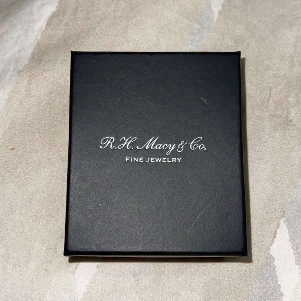 Macy’s 3” x 3.5” Jewelry Gift Box